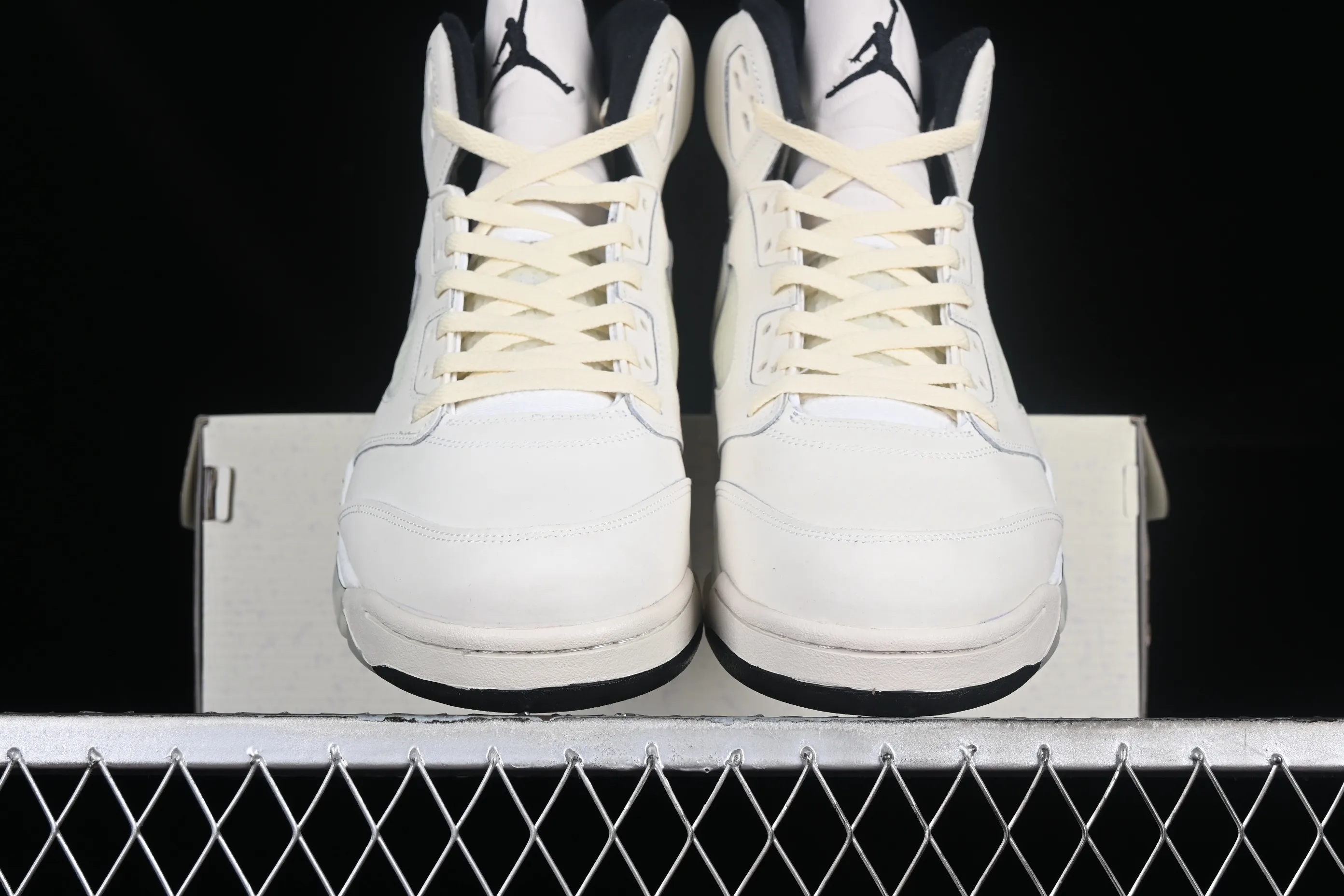 All categories Air Jordan Jordan series basketball shoes Air Jordan 5 Air Jordan 5 Retro "Sail" AJ5 Joe 5 luminous white FN7405-100